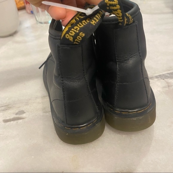 Doc martens JUNIOR 1460 LEATHER LACE UP BOOTS kids 1 - Picture 10 of 10